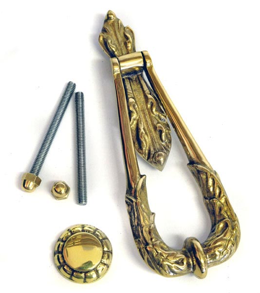Brass Laurel Garland Door Knocker Brass Door Knockers External Brass