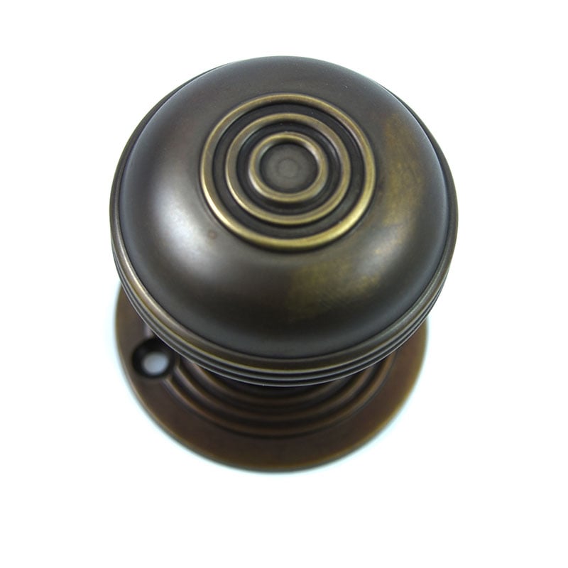 Bloxwich Door Knobs Aged Bronze Finish Bronze Door Knobs Bronze