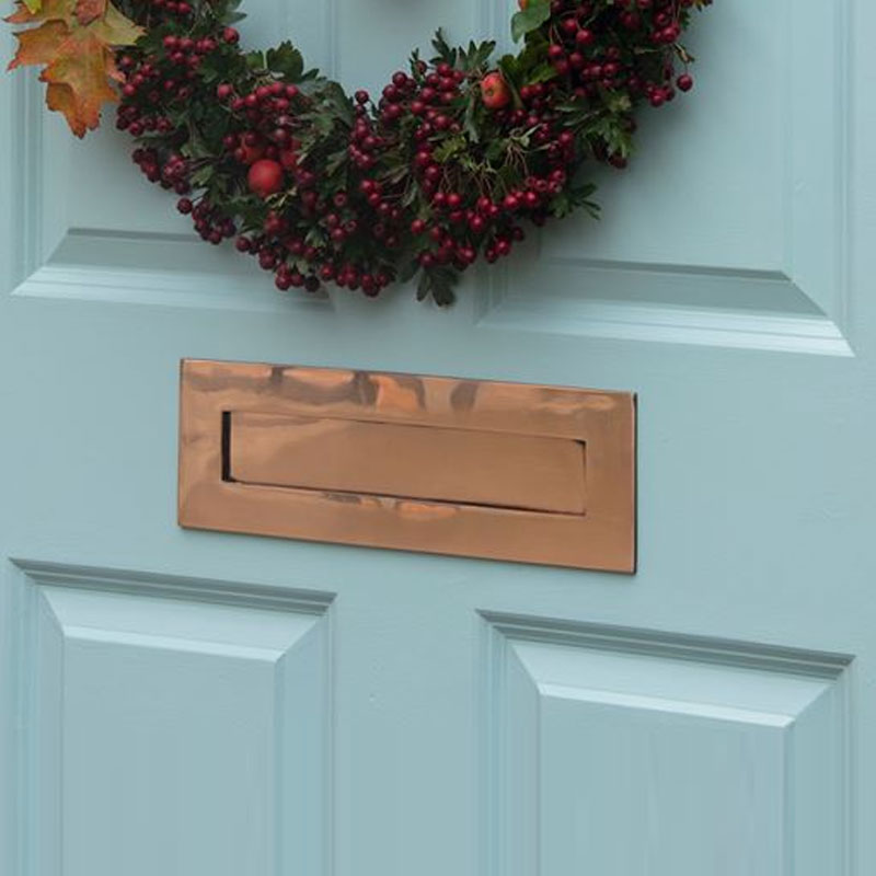 From The Anvil Polished Bronze Letter Plate 91931 91932