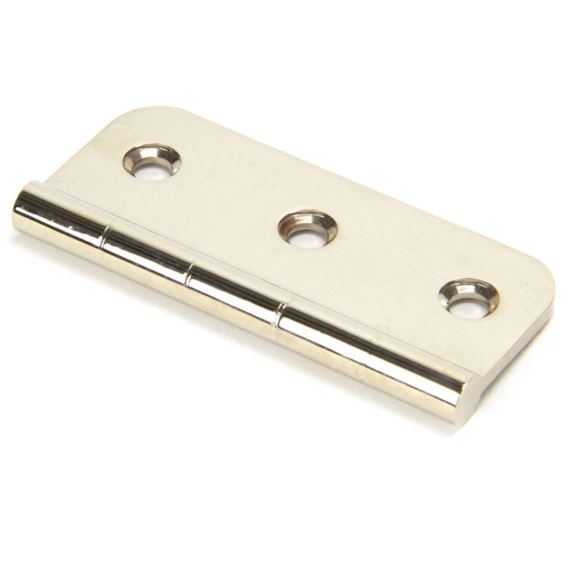 From The Anvil Polished Nickel Dummy Butt Hinge 45440