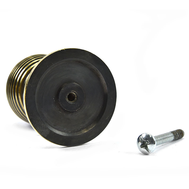 Antique Brass Queen Anne Knob