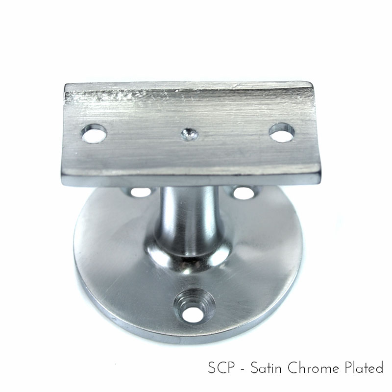 Croft Handrail Bracket Straight 6068 Brass Nickel Chrome Bronze Cast