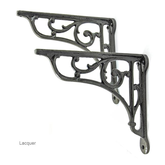 Oblique Cast Iron Shelf Bracket Cast Iron Brackets Hanging Basket