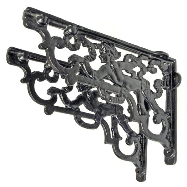 Large Cherub Cast Iron Cistern Bracket Cast Iron Brackets Hanging