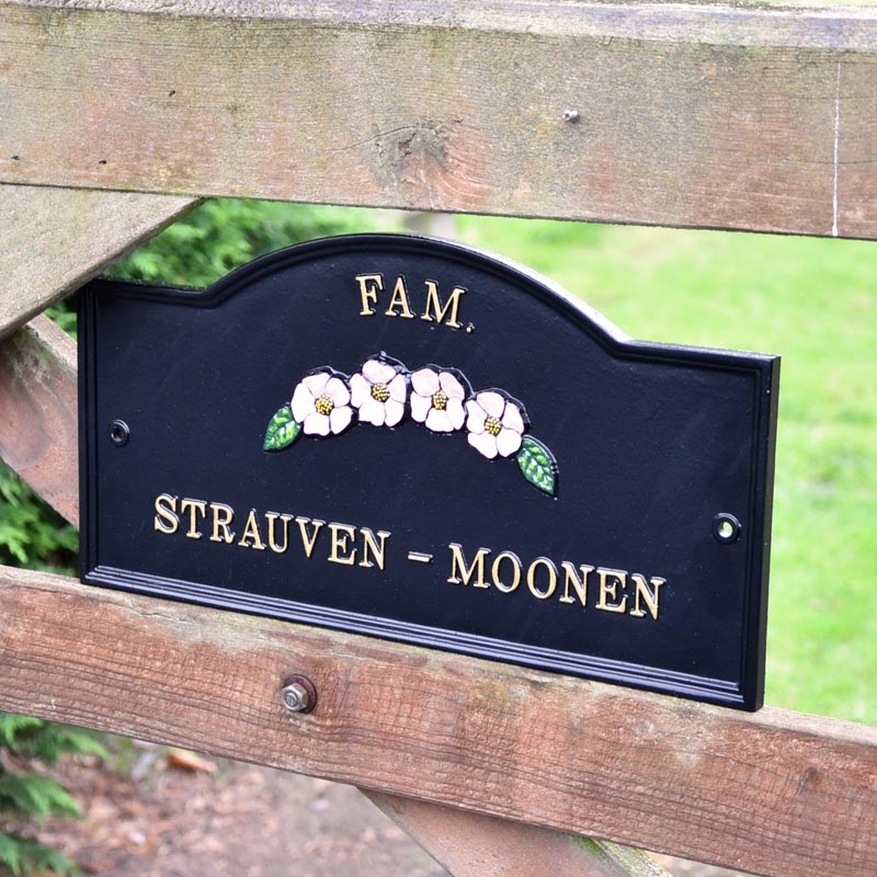 House Name Sign Knightsbridge Bespoke House Name Signs