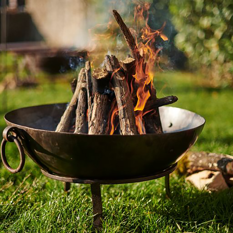 Kadai Fire Pit Kadai Solid Steel Fire Pit Indian Fire Pit