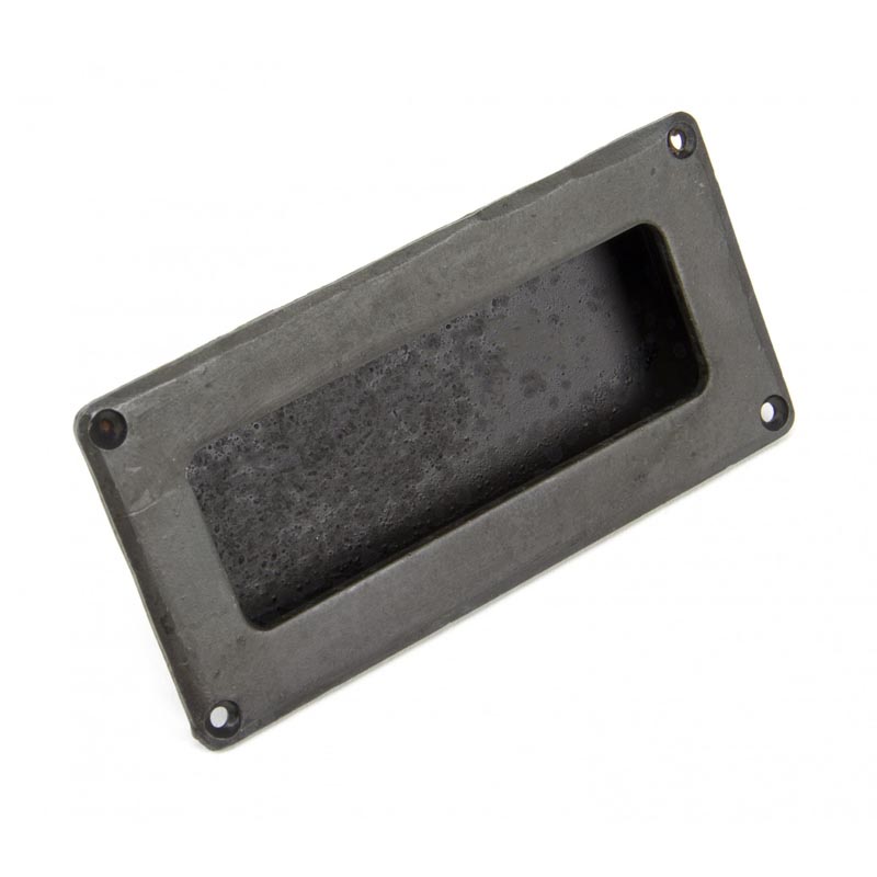 From The Anvil Blacksmith Beeswax Flush Pull Handle 73129