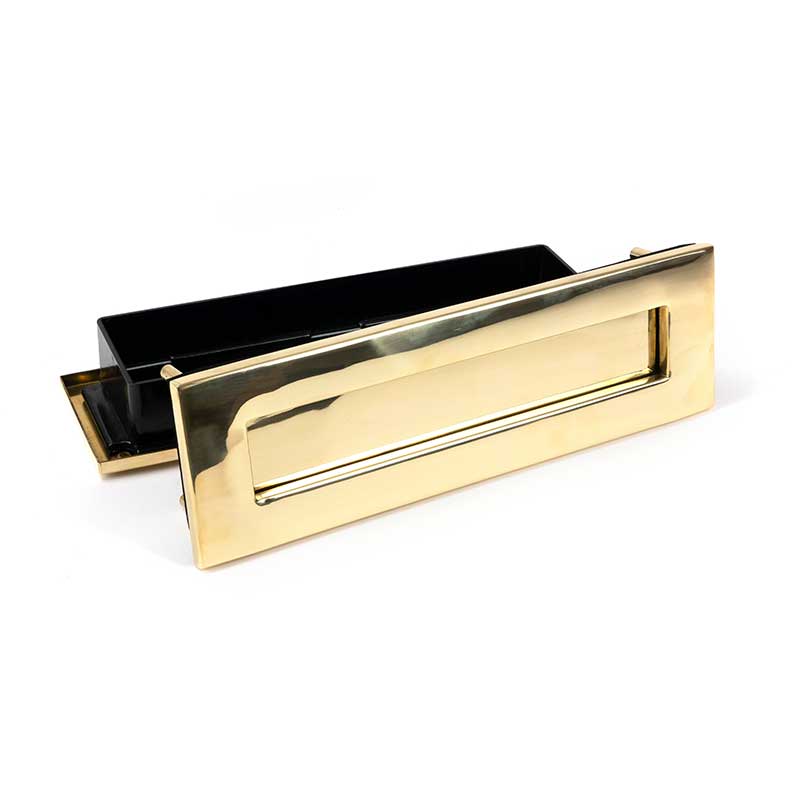 From The Anvil Polished Brass Letterbox 46549