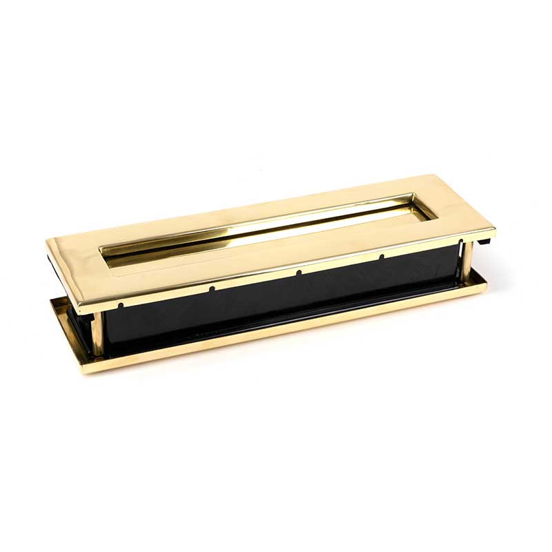 From The Anvil Polished Brass Letterbox 46549