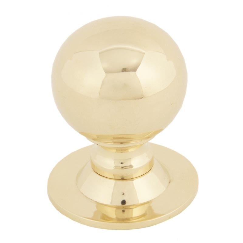 From The Anvil Polished Brass Ball Knob 83887 83881