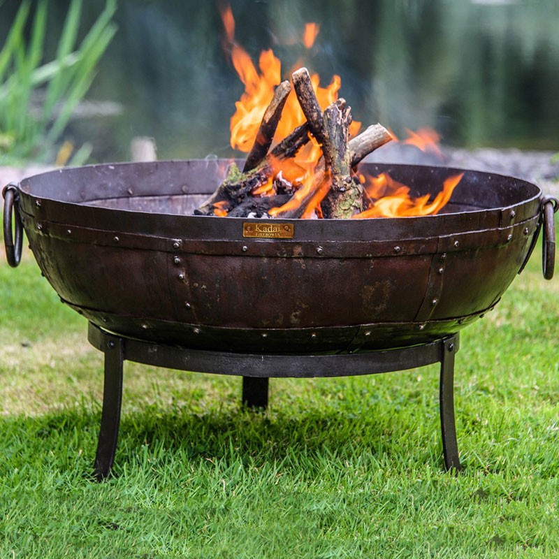 Kadai Fire Bowl Kadai Fire Pit Original Recycled Kadai Firebowl
